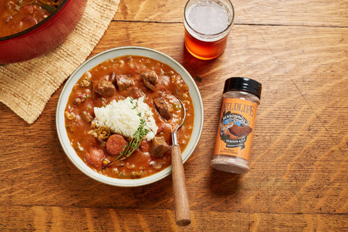 Campfire Venison Gumbo